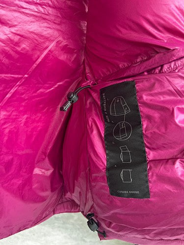 Canada Goose Magenta Pink Down Jacket