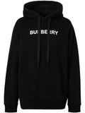 Burberry logo-print cotton hoodie