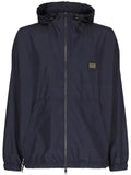 Dolce & Gabbana logo-plaque zip-fastening jacket