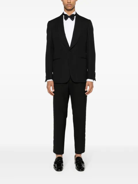 Lardini metallic-threading blazer