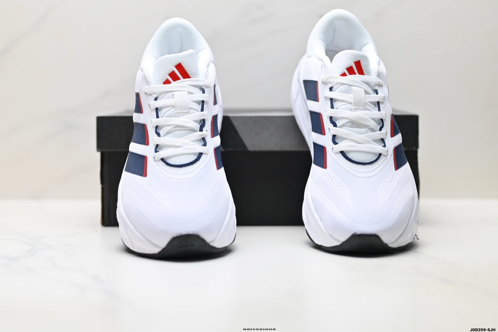 Adidas K81801750 Men's Running Shoes - White/Navy/Red