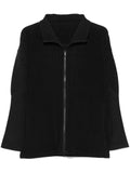 Homme Plissé Issey Miyake plissé-effect zip-up cardigan