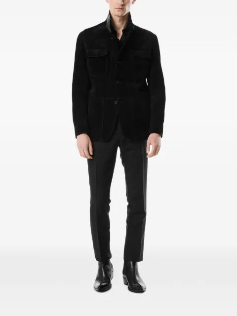 TOM FORD cashmere suede military jacket