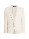 Dolce & Gabbana single breasted pinstriped finish jacket