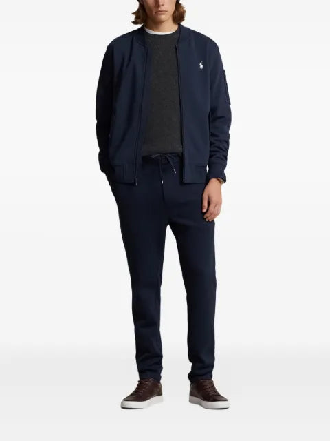 Polo Ralph Lauren zip-up embroidered bomber-style sweatshirt