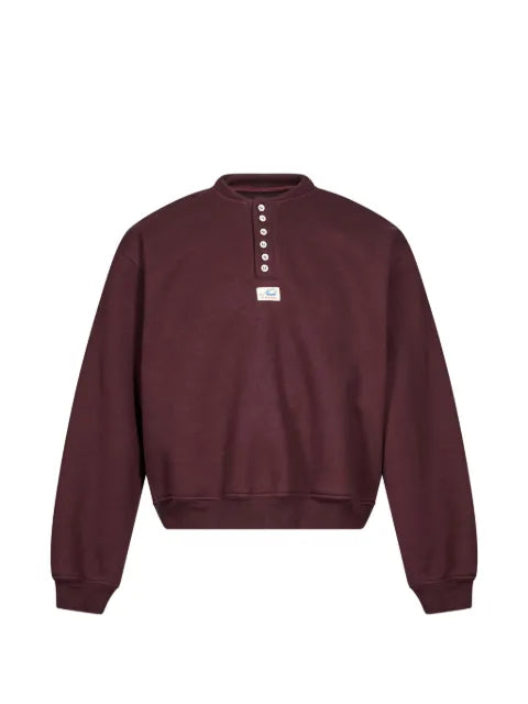 Magliano button-placket sweatshirt