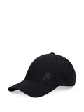 Karl Lagerfeld logo-patch baseball cap