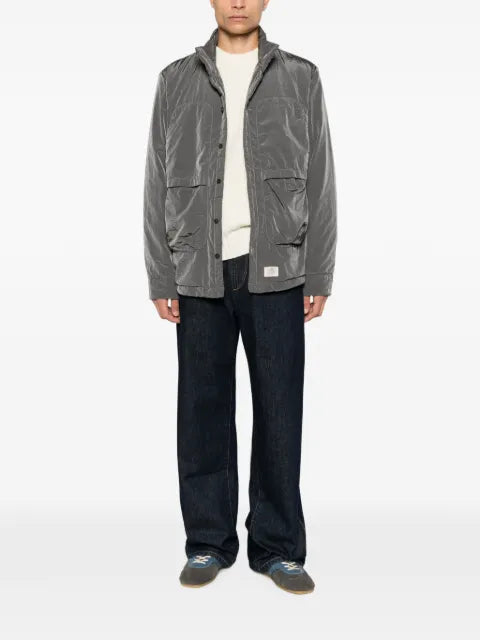RANRA button-up high-neck jacket