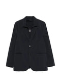 Emporio Armani layered-effect notched-lapel blazer