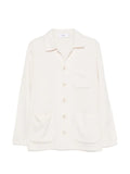 Lardini patch-pocket button-up cardigan
