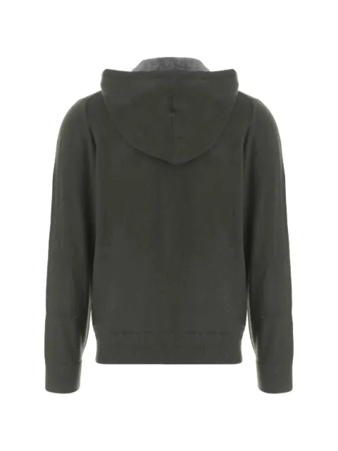 Vince zip-up cashmere hoodie