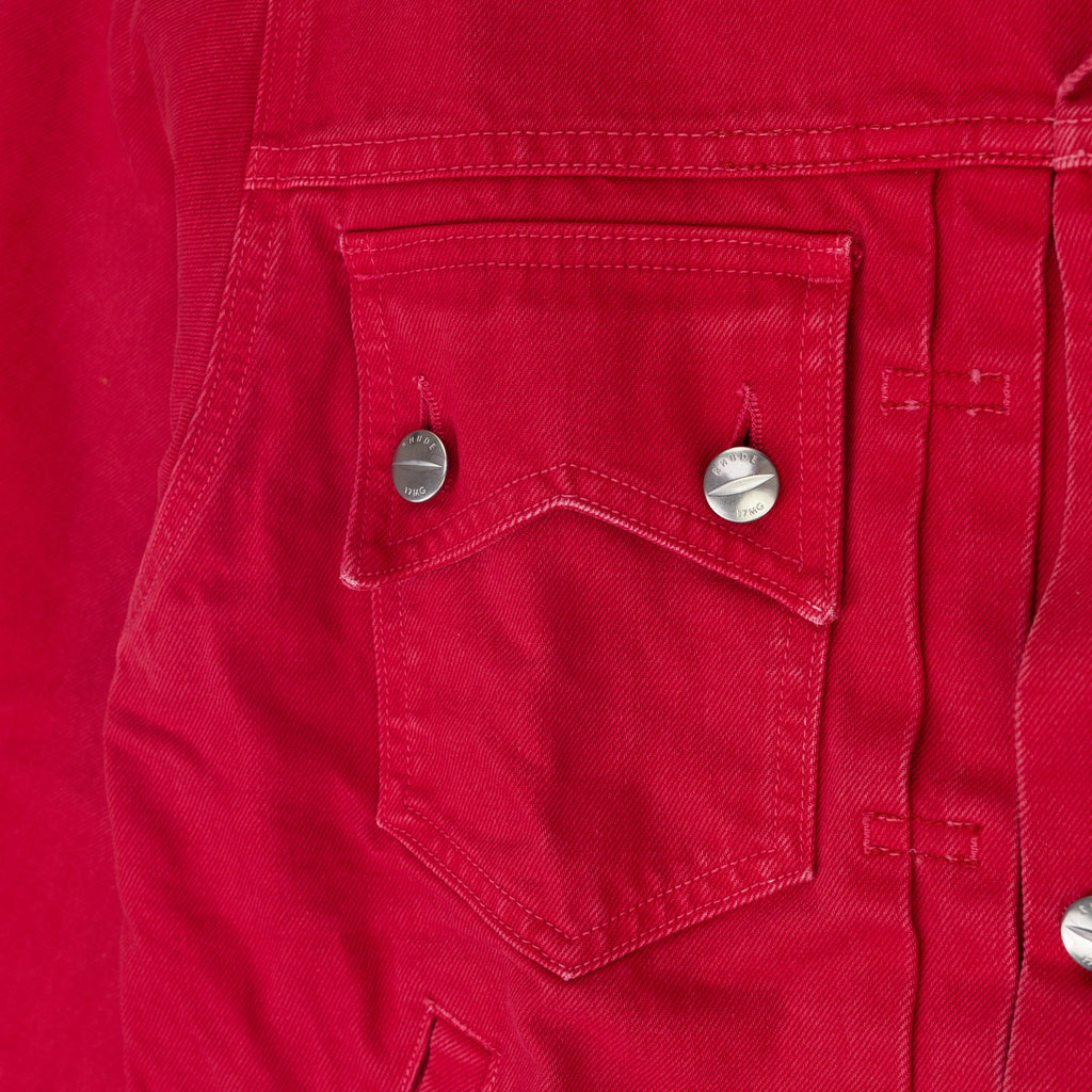 Red Denim Jacket