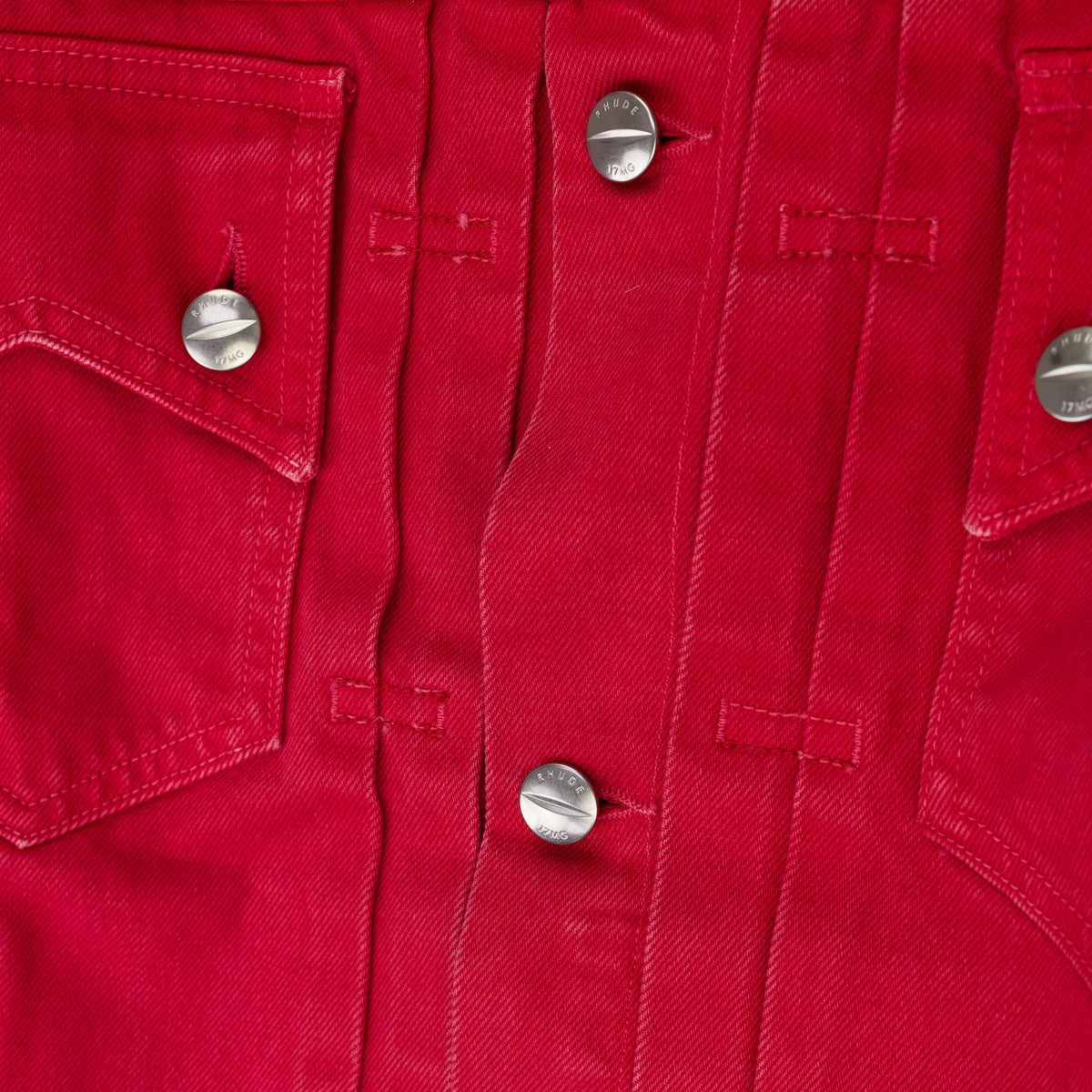 Red Denim Jacket