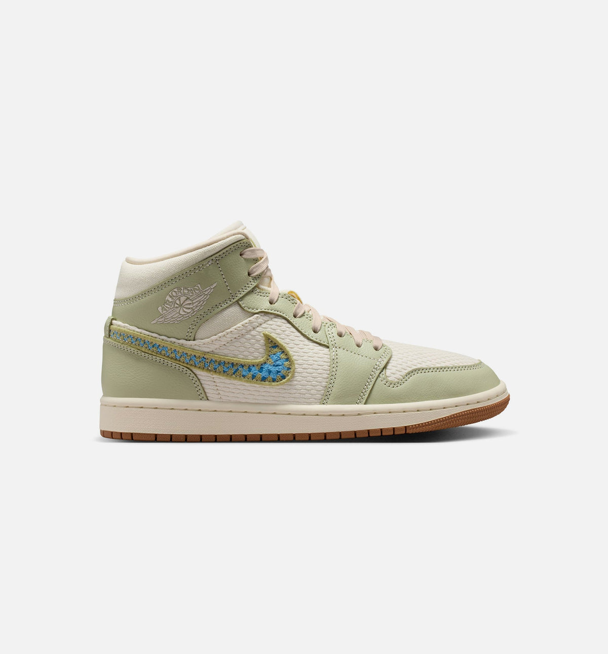 Air Jordan 1 Mid SE Olive Aura Women's Sneakers