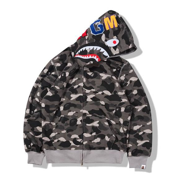 BAPE Camo Shark Hoodie S4 - Five Colorways