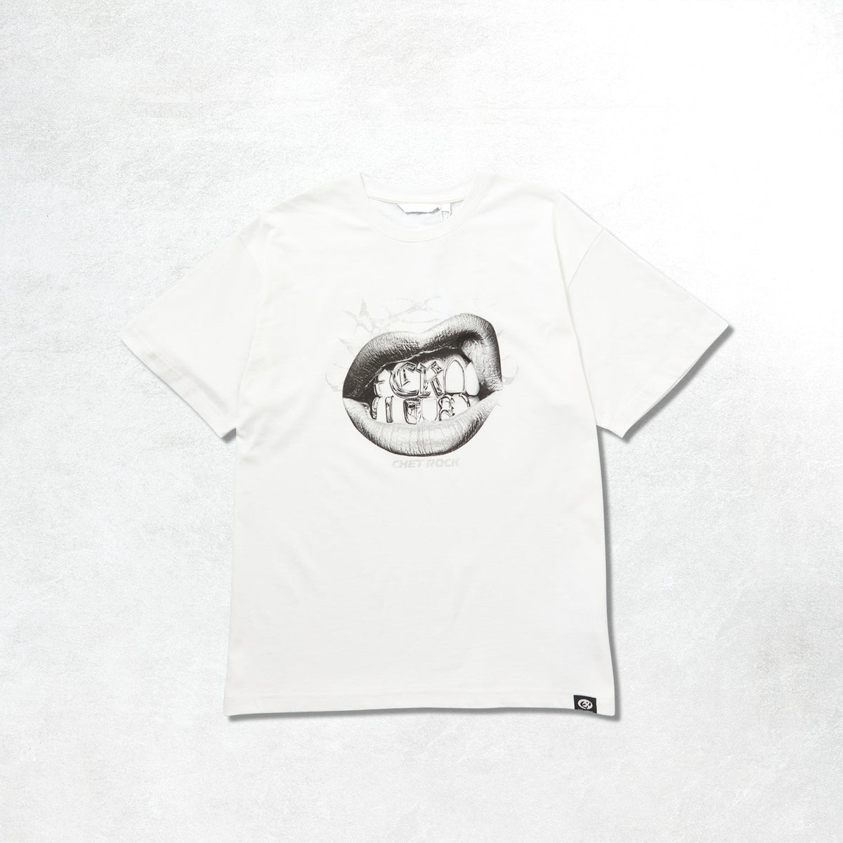 Chet Rock Grillz T-Shirt: White