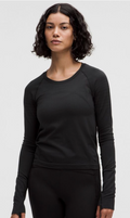 Swiftly Tech Long-Sleeve Shirt 2.0Race Length *Glow Stripe