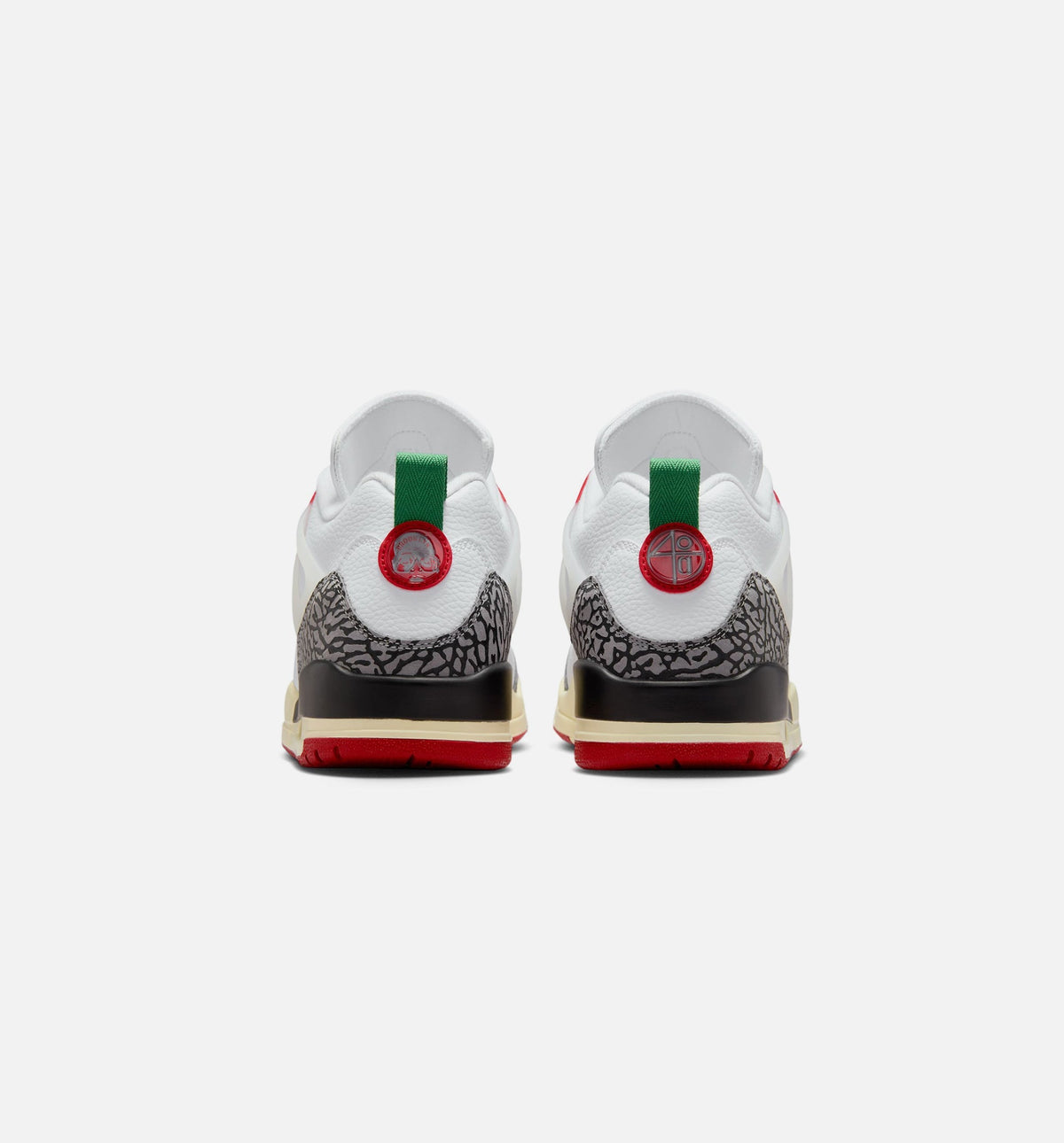 Jordan Spizike Low – Men's Lifestyle Shoe | White/Black/Sail/Varsity Red