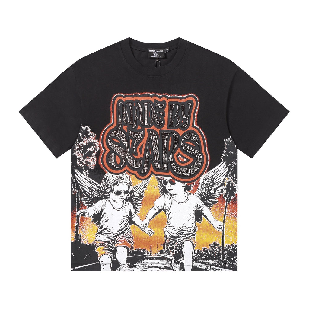 MIXED EMOTION Godspeed Graphic Short-Sleeve T-Shirt