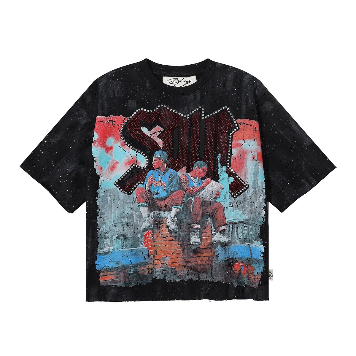 BKYS Revival Soul Graphic Short-Sleeve T-Shirt