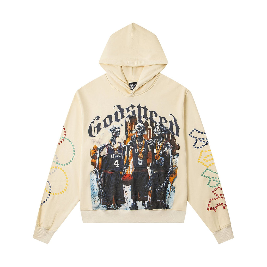 Godspeed Out of Many, One Graphic Hoodie