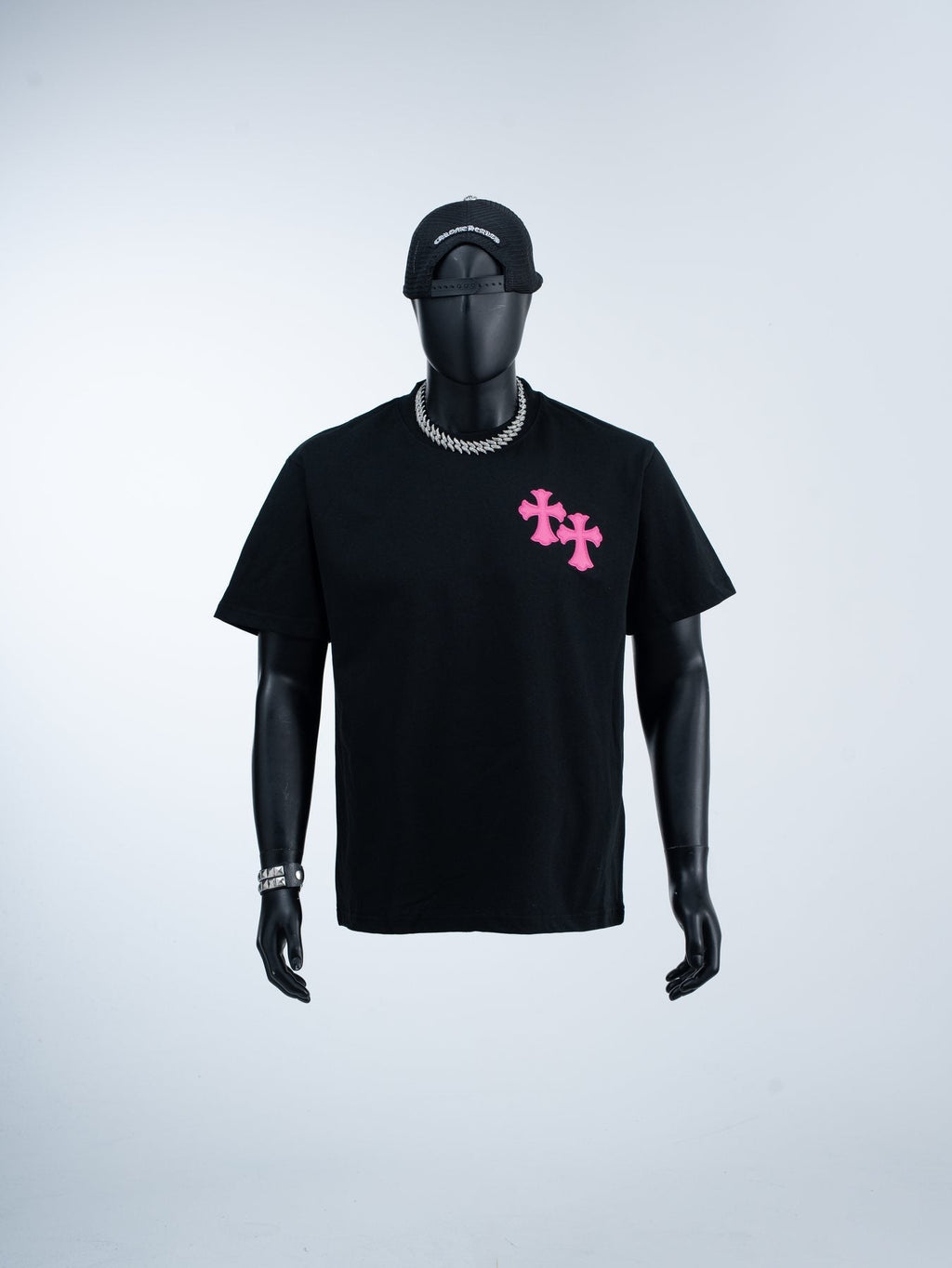Chrome Hearts Cross Graphic Short-Sleeve T-Shirt