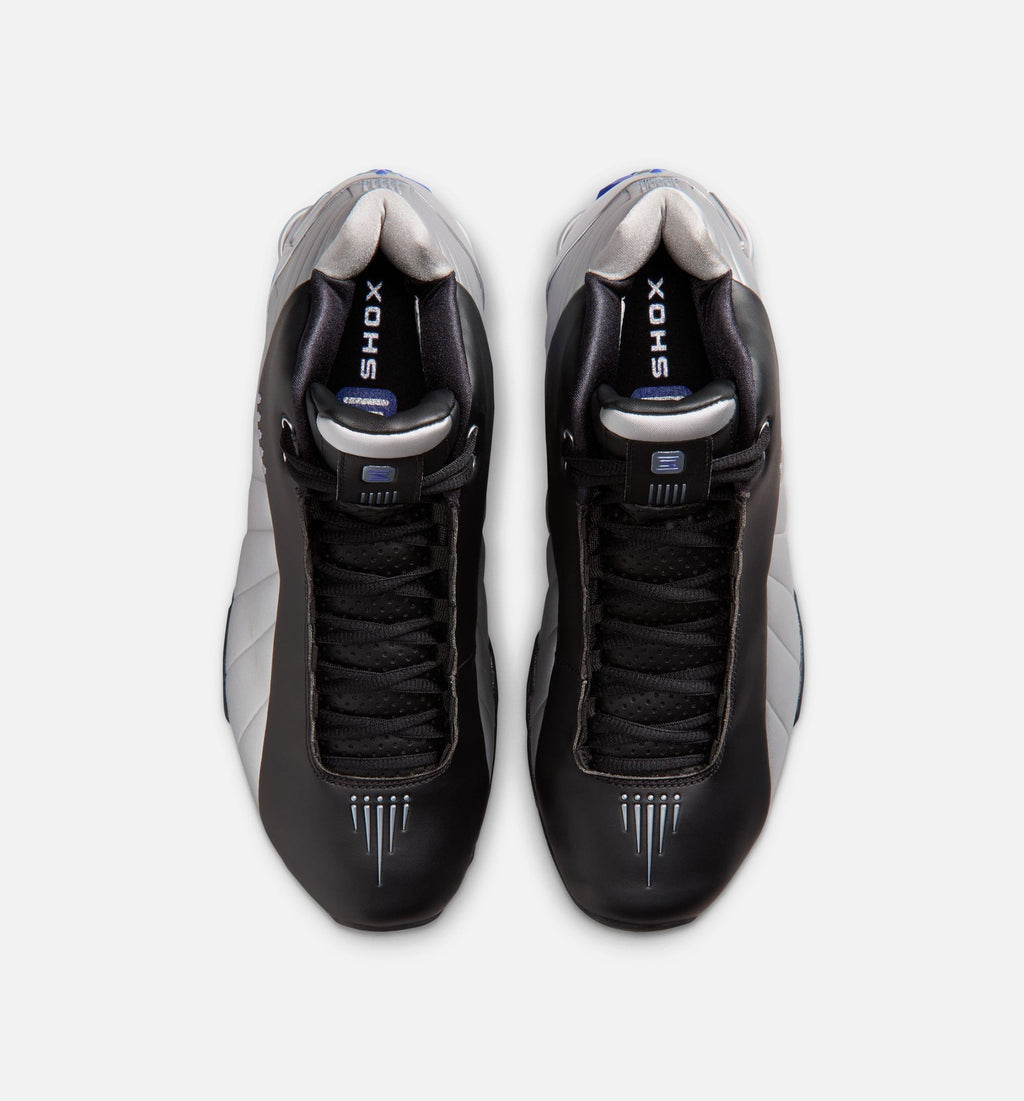 Men's Shox BB4 OG Black Metallic Silver Lapis