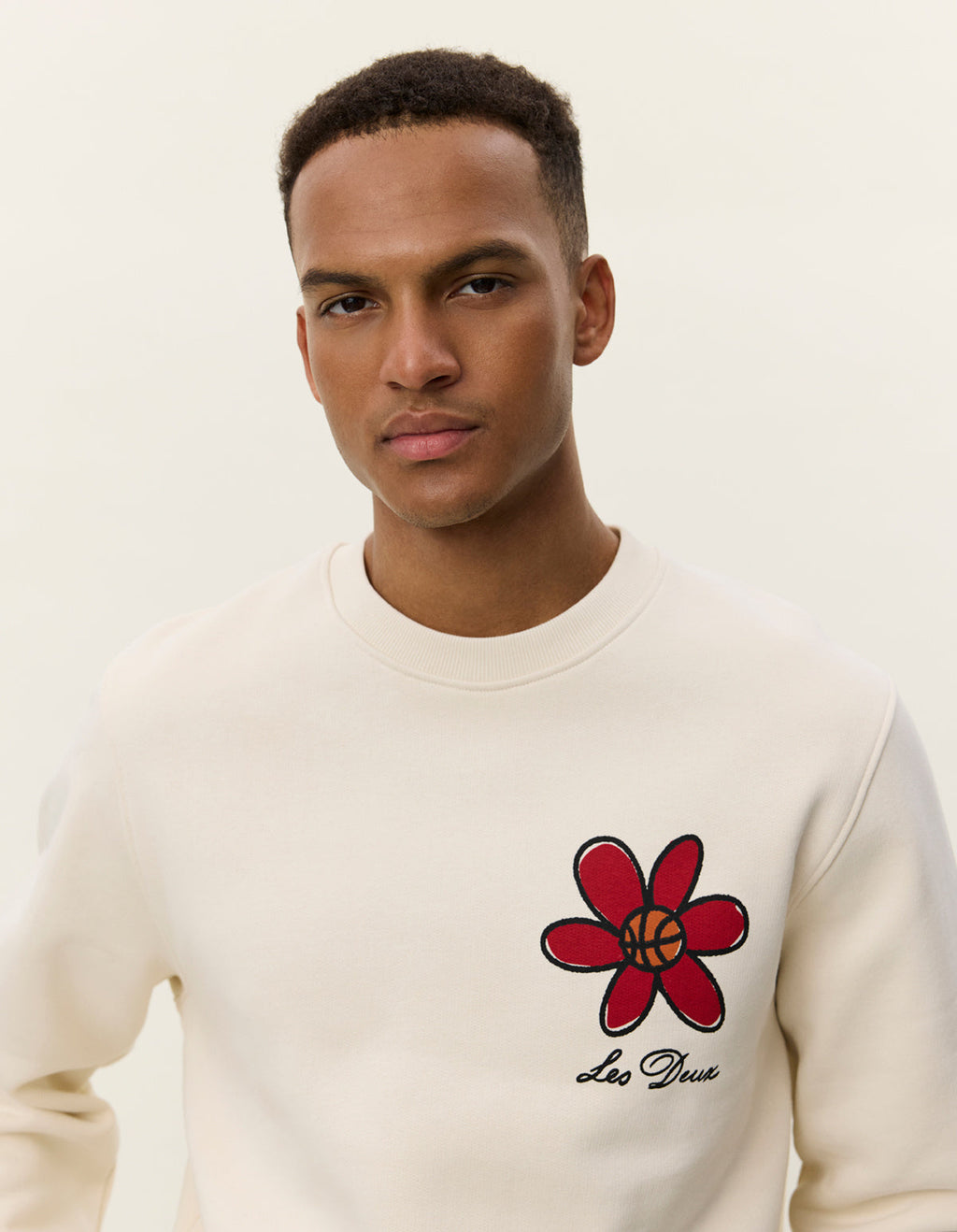 Les Deux Flower Basket Sweatshirt