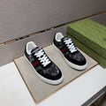 Gucci Men's Green-Red Stripe Sneakers