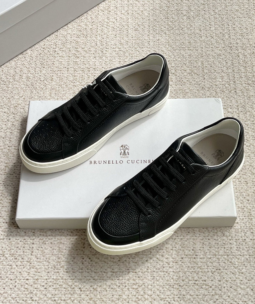 Brunello Cucinelli Textured Low-Top Sneakers