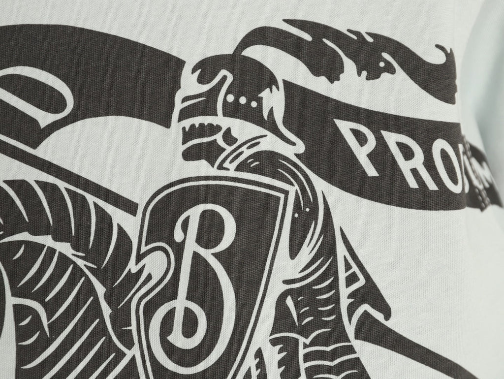Burberry Equestrian Knight Graphic Short-Sleeve T-Shirt - Off-White