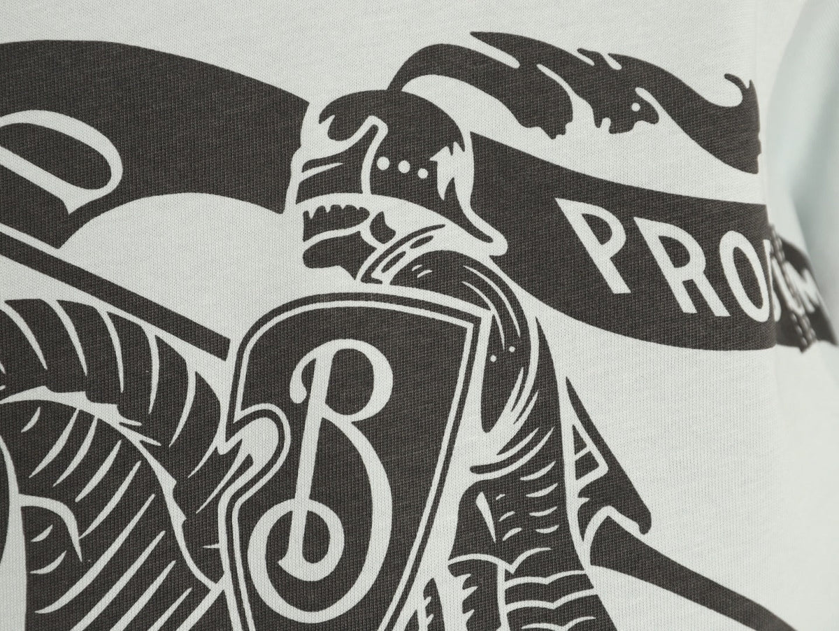 Burberry Equestrian Knight Graphic Short-Sleeve T-Shirt - Off-White